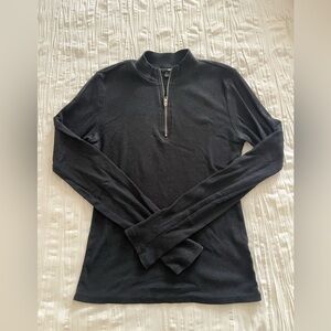 Fashion Nova Black Long Sleeve Top